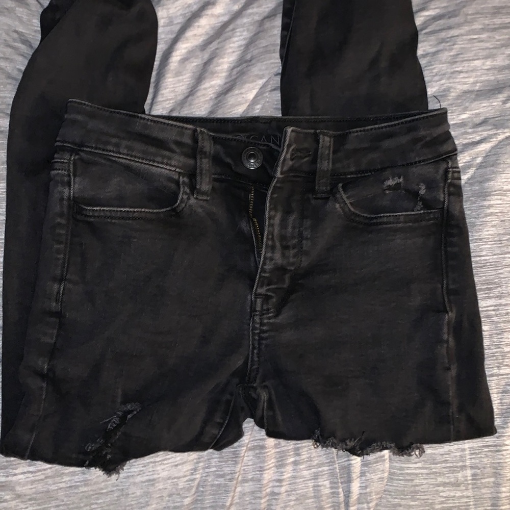 Black American Eagle Jeans